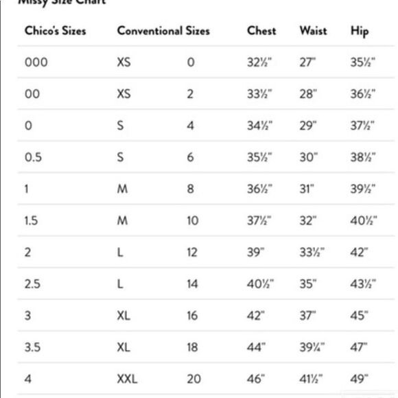 Chicos size 3 blouse with three-quarter sleeve/option to button up shorter - Picture 11 of 11